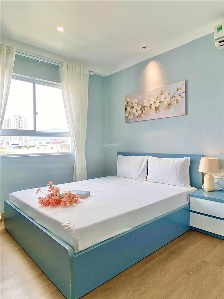 Bán căn hộ chung cư với view sân vườn tại ct1 vcn phước hải  nha trang  full nội thất, sổ hồng