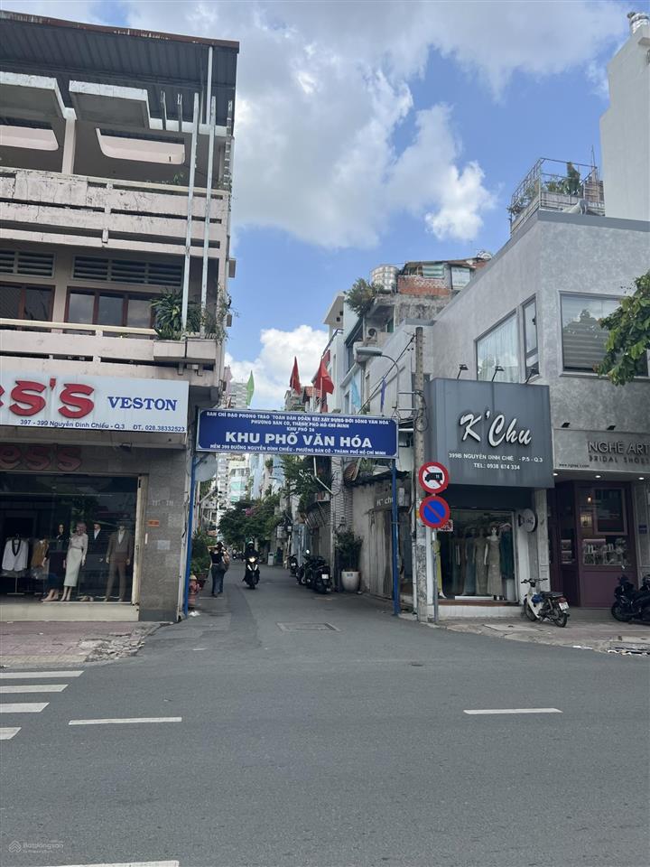 Bán nhà mặt phố tại 395 nguyễn đình chiểu, quận 3, tp.hcm, giá thỏa thuận, 219m2. cần bán gấp