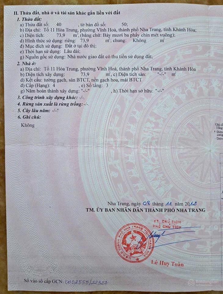 Hot. chính chủ nhờ bán nhà 2.5 tầng mặt tiền đường điện biên phủ. 74 m², ngang 5m, giá chỉ 11.8 tỷ