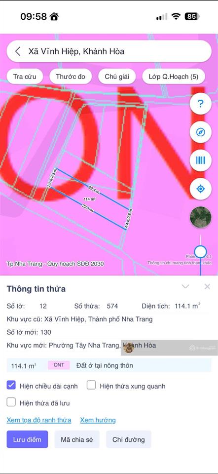 Rẻ hơn 10 giá.
chính chủ nhờ bán đất hẻm đường d30 vĩnh hiệp. 114m2, ngang 5.1m. giá chỉ 18 triệu
