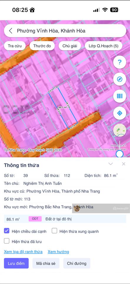 Chính chủ gửi bán lô đất hẻm 2/4. giá đầu tư khu quân đội z753. 86.1m2. giá chỉ 3.3 tỷ