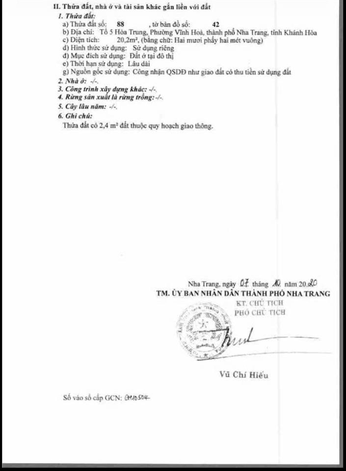 Hàng độc lạ vip.
bán căn nhà 1 trệt, 2 lầu mặt tiền đường lê nghị, p. vĩnh hòa, 20.2m2. giá 2.63 tỷ
