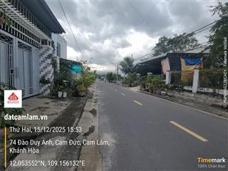 Bán đất thổ cư khu bàn cờ cam đức đường đào duy anh giá 630 triệu/mét ngang. gọi ngay 0969 876 ***