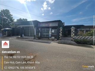 Bán nhà cam lâm 146m2 mặt tiền đường nhựa 10 mét giá 2tỷ150. gọi ngay 0969 876 ***