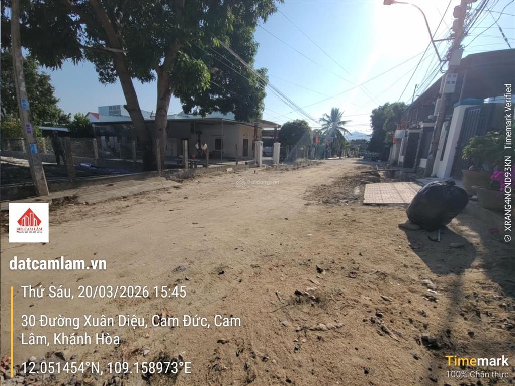 Bán nhanh đất khu bàn cờ cam đức mặt tiền xuân diệu giá tốt nhất khu vực