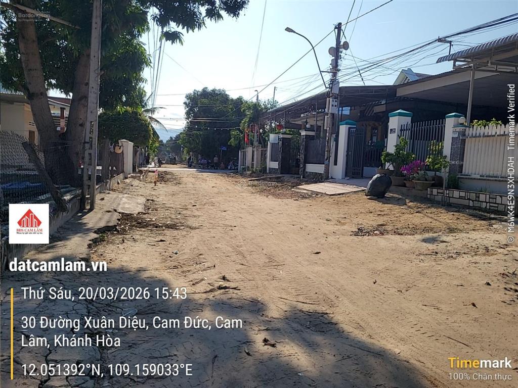 Bán nhanh đất khu bàn cờ cam đức mặt tiền xuân diệu giá tốt nhất khu vực