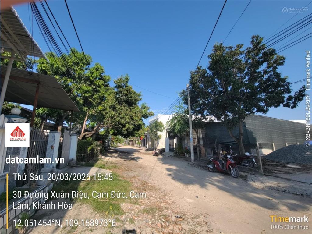 Bán nhanh đất khu bàn cờ cam đức mặt tiền xuân diệu giá tốt nhất khu vực