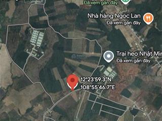 Bán đất xã khánh hiệp, khánh vĩnh 539,8m2 mặt đường nhựa. giá tốt