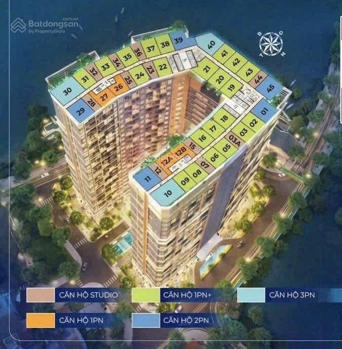 Cần bán nhanh cắt lỗ 200tr căn hộ 1pn+ toà the charm  dự án charmora city. sun group. căn đẹp