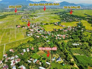 Bán lỗ đất 152m2 full thổ cư tại suối hiệp mới, diên khánh, đường oto, gần chợ, giá chỉ 5.5tr/m2