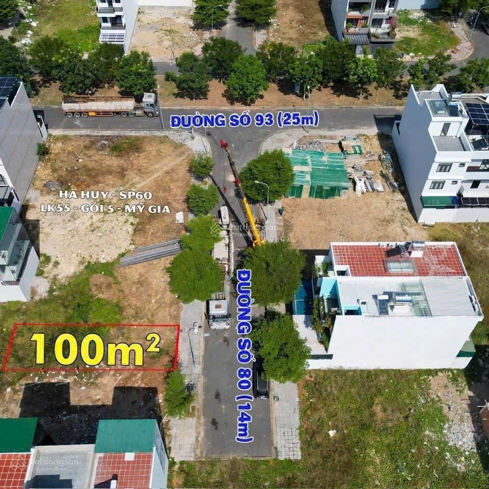 Giá ngộp bán lô đất 100m2 gói 5 khu đô thị mỹ gia nha trang giá cạnh tranh 4 tỷ 450 triệu