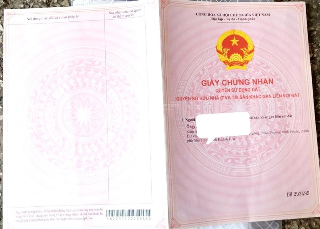 Bán nhà giá 2tỷ650, dt 60.7m2 ngang 8,5m, cô chú ace sở hữu căn nhà gần biển hòn chồng nha trang