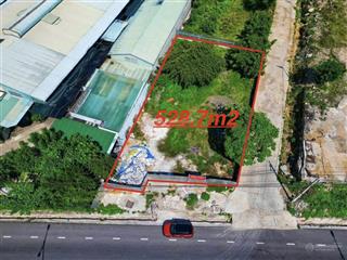 Bán lô góc 2 mặt tiền đường 2/4 bao full thổ cư chỉ có 23triệu/m2, cạnh thaco sao mai anh