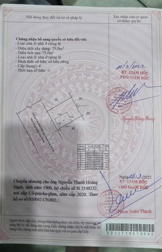 Kẹt đang cần ra nhanh, hạ thấp hơn thị trường đến 20 giá, lô đất gần biển khu hòn sện