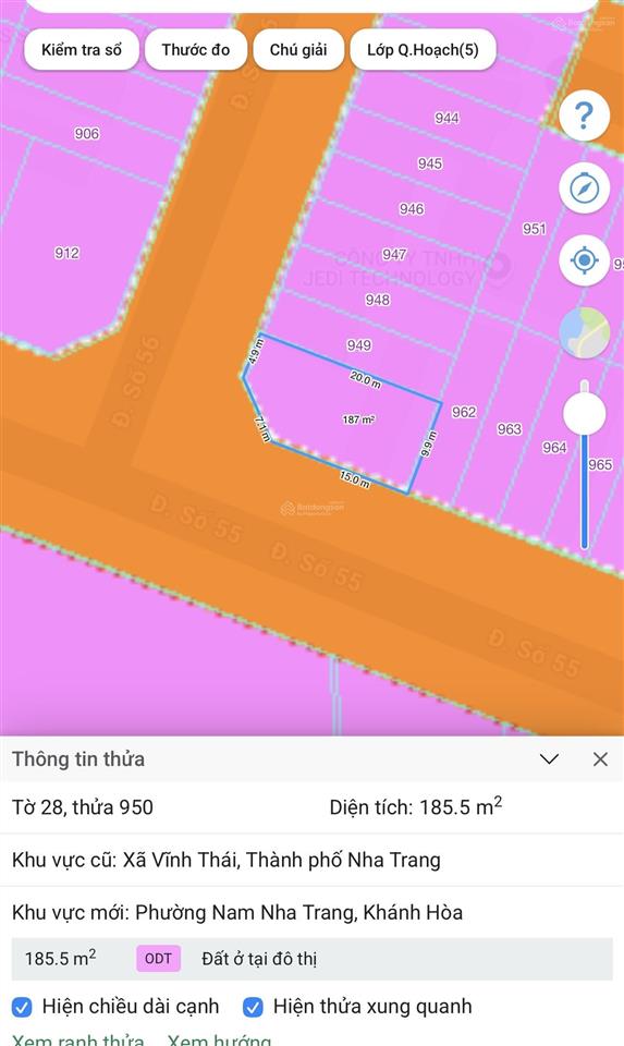 Bán lô góc hiếm giá đầu tư luôn chỉ có 59triệu/m2, khu đô thị mỹ gia gói 8, nha trang