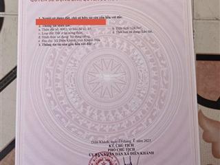 Chính chủ cần bán lô đất nằm đường số 22 khu đô thị phú ân nam 2, diên an (xã lỗ bán nhanh)