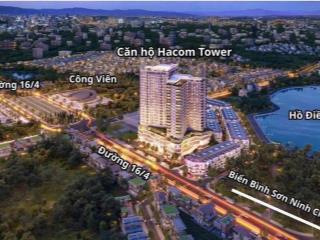 Căn hộ bàn giao full nội thất tiêu chuẩn 4 sao, vị trí ngay quảng trường, view biển và hồ cảnh quan