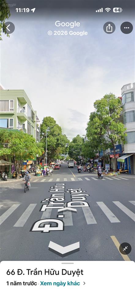 Nhà 4 tầng, vị trí ngay trung tâm đường a1 trần hữu duyệt, tiện kinh doanh, có dòng tiền thuê tốt