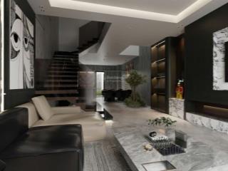 Nhà 3.5 tầng, thiết kế luxury , bàn giao full nội thất hiện đại, vị trí đắc địa nhất trục đường 47