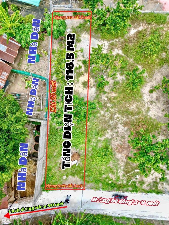Chính chủ bán lô đất thổ cư xã diên phước gần tl2 chỉ 750 triệu