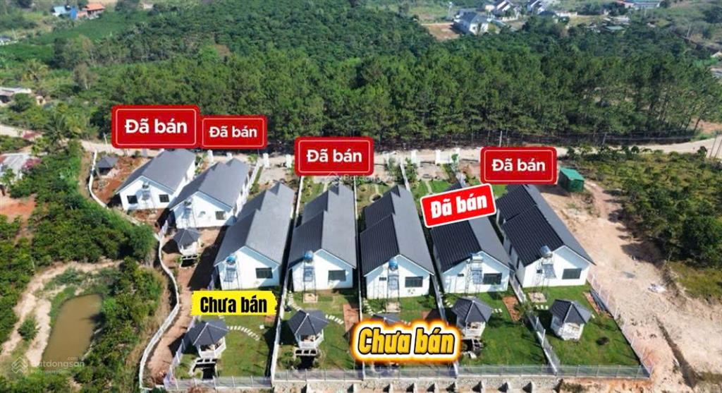 Bán villa ven đà lạt giá 3,8 tỷ/613m2 sổ hồng nhà hoàn thiện