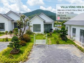 Bán villa ven đà lạt giá 3,8 tỷ/613m2 sổ hồng nhà hoàn thiện