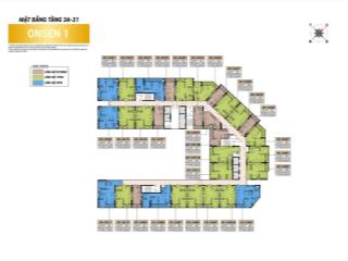 Lịch bán căn góc duy nhất tầng cao view pháo hoa giá rẻ tầng 24 căn 26