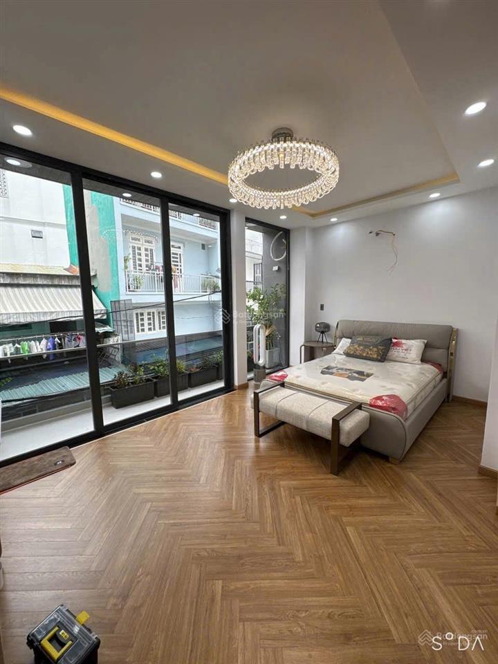 Bán nhà mới xây hẻm 6m đường hồng bàng quận 11