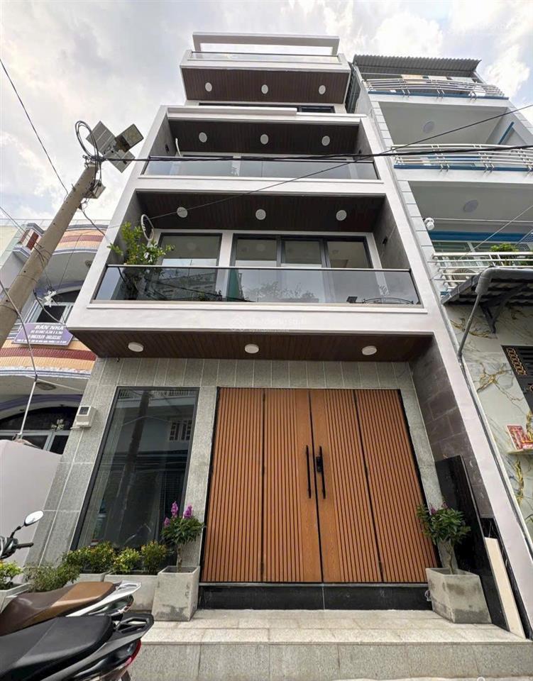 Bán nhà mới xây hẻm 6m đường hồng bàng quận 11