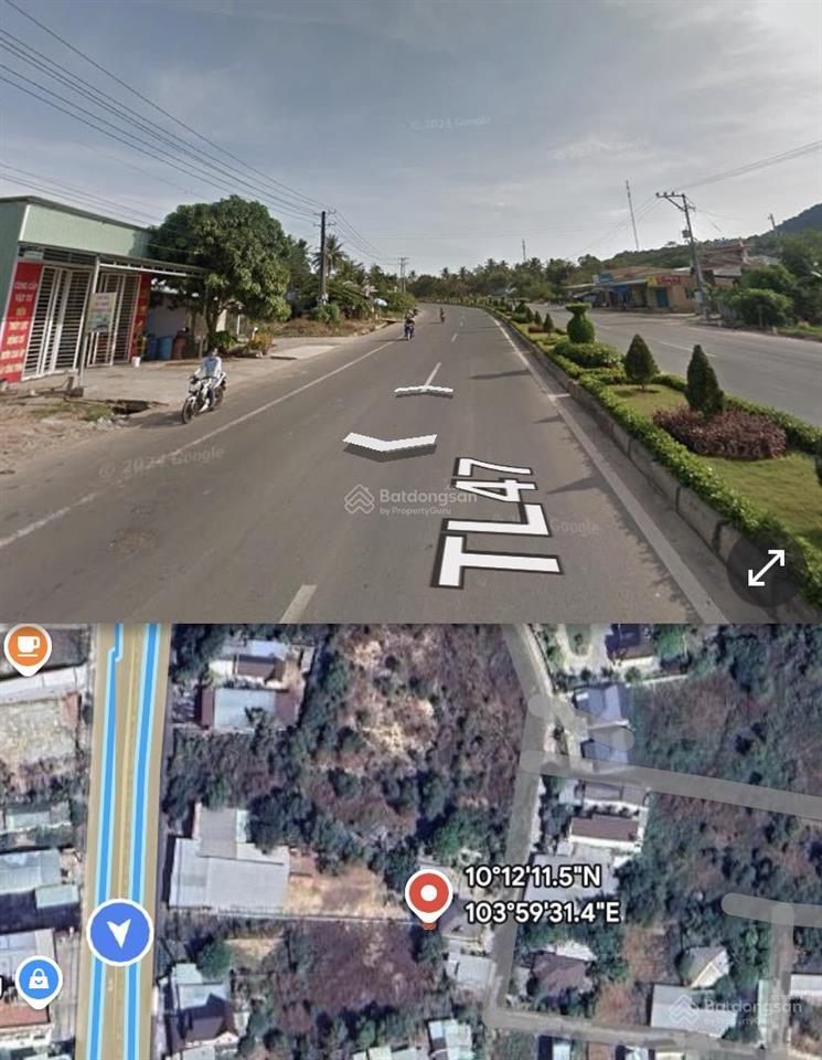 Bán gấp 2711m2 mặt tiền dt47 có 1400m2 thổ cư cách dinh cậu 6,8km giá 50 tỷ (tl) 0931 283 ***