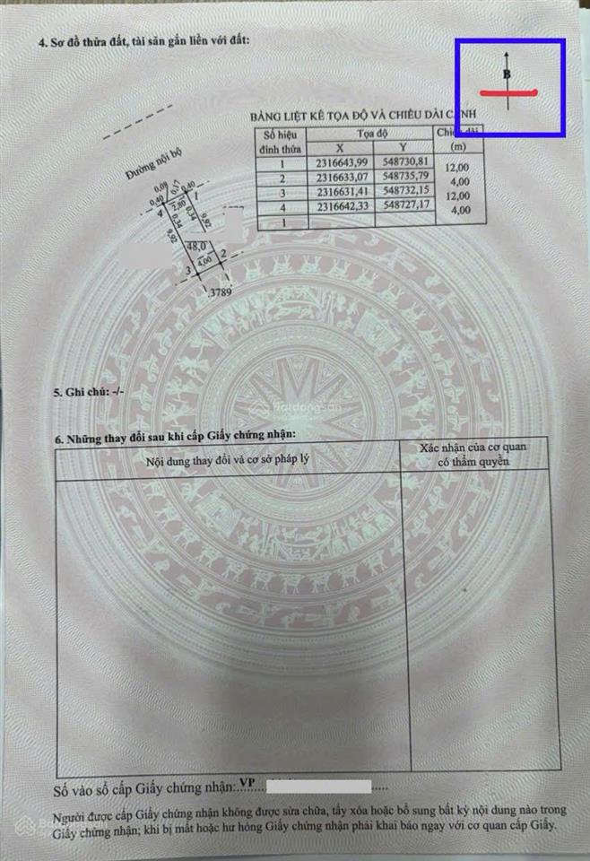 Sẵn sổ giá 5,9 tỷ  bán nhà cọ xanh 75x vinhomes ocean park 3 | diện tích 48m | xây thô 5 tầng