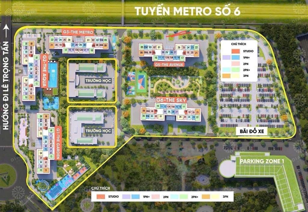Bán căn 1n+ g1 sola park smart city 43m2, 1pn + 1wc, hướng nam, chính chủ giá tốt