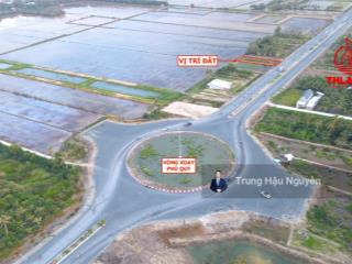 Đất 3 tháng 2 nối dài  rạch giá, kế vòng xoay phú quý, lộ 38m, 10.5x32m, quy hoạch thổ cư, shr.