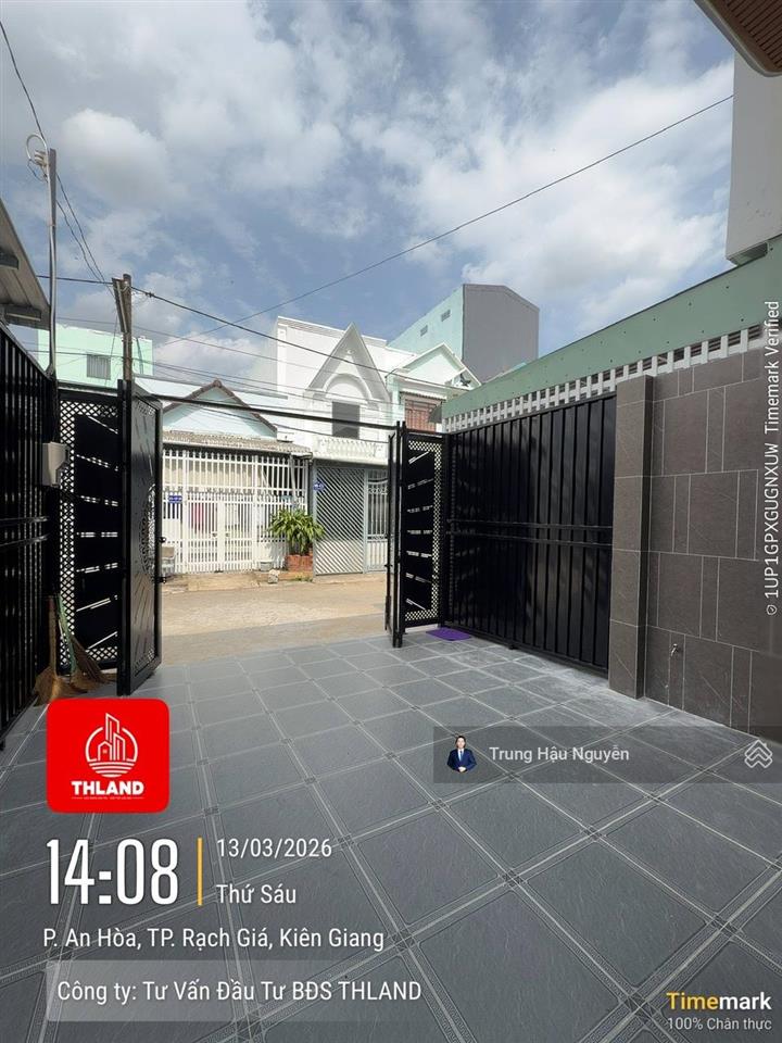 Nhà nguyễn cảnh dị kdc tỉnh uỷ ngay trung tâm rạch giá, lộ 11.5m, 4.5x17.5m, 2 tầng 3 toilet 4 ngủ