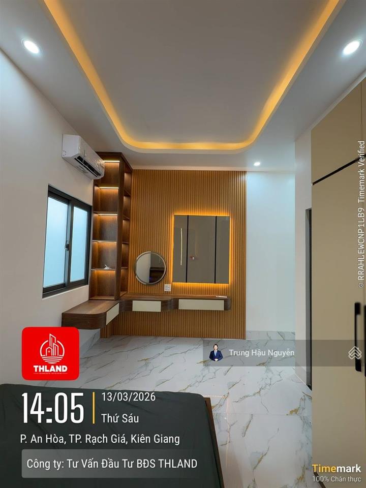 Nhà nguyễn cảnh dị kdc tỉnh uỷ ngay trung tâm rạch giá, lộ 11.5m, 4.5x17.5m, 2 tầng 3 toilet 4 ngủ