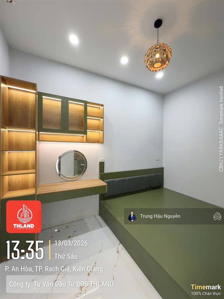 Nhà ngô sĩ liên  kdc tỉnh uỷ gần chợ an hoà phú cường. lộ 11.5m, 5x40m, 1 sân vườn 2 wc 3 ngủ shr