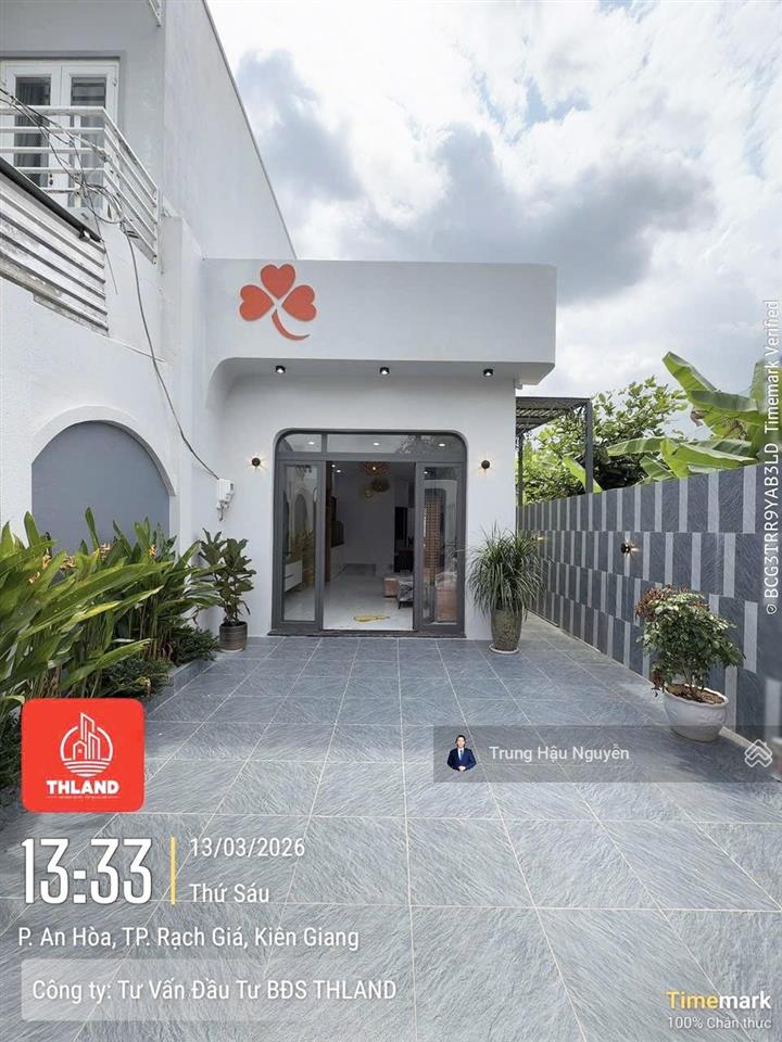 Nhà ngô sĩ liên  kdc tỉnh uỷ gần chợ an hoà phú cường. lộ 11.5m, 5x40m, 1 sân vườn 2 wc 3 ngủ shr