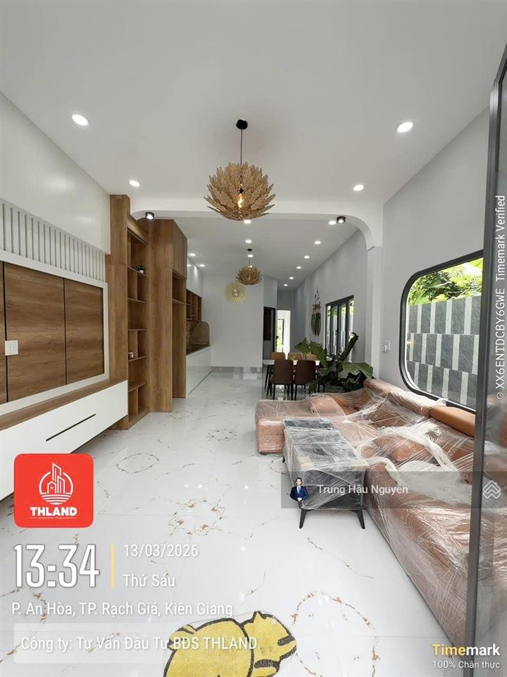 Nhà ngô sĩ liên  kdc tỉnh uỷ gần chợ an hoà phú cường. lộ 11.5m, 5x40m, 1 sân vườn 2 wc 3 ngủ shr