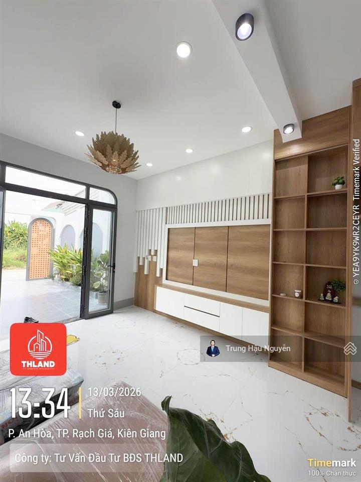 Nhà ngô sĩ liên  kdc tỉnh uỷ gần chợ an hoà phú cường. lộ 11.5m, 5x40m, 1 sân vườn 2 wc 3 ngủ shr