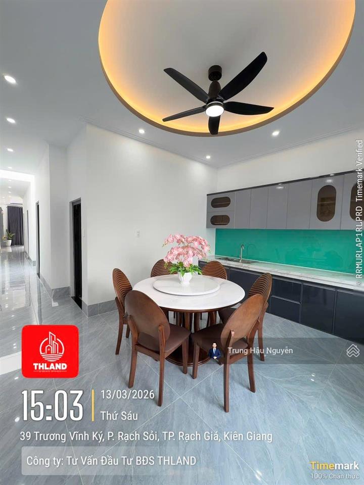 Nhà trương vĩnh ký vừa ở vừa kinh doanh  kế chợ rạch sỏi. lộ 5m, 5x29m, 2 sân, 2 wc, 3 phòng ngủ