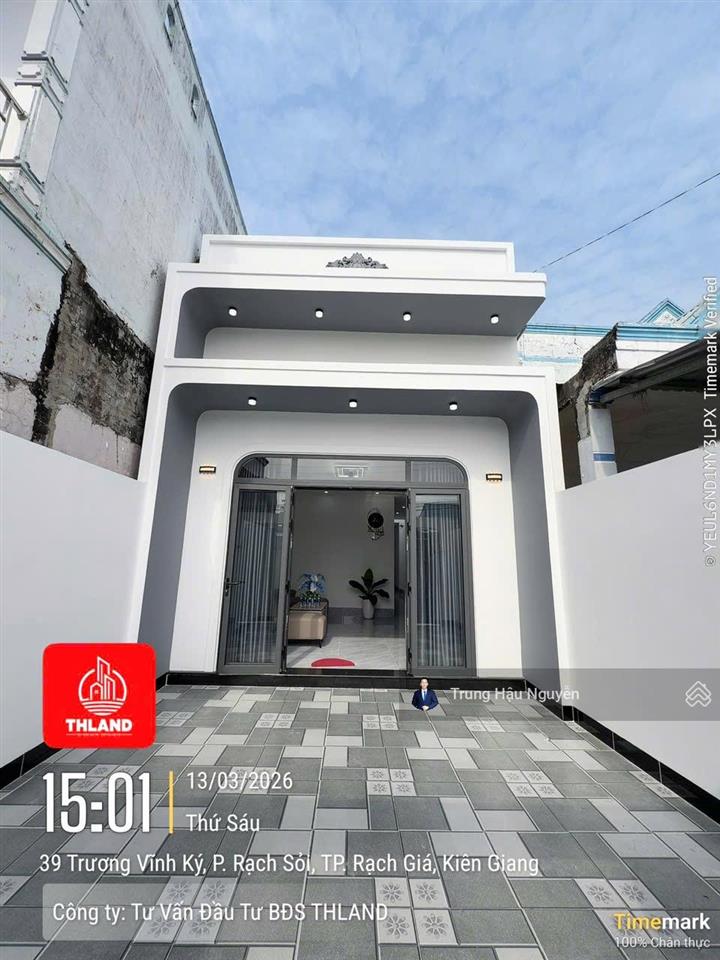 Nhà trương vĩnh ký vừa ở vừa kinh doanh  kế chợ rạch sỏi. lộ 5m, 5x29m, 2 sân, 2 wc, 3 phòng ngủ