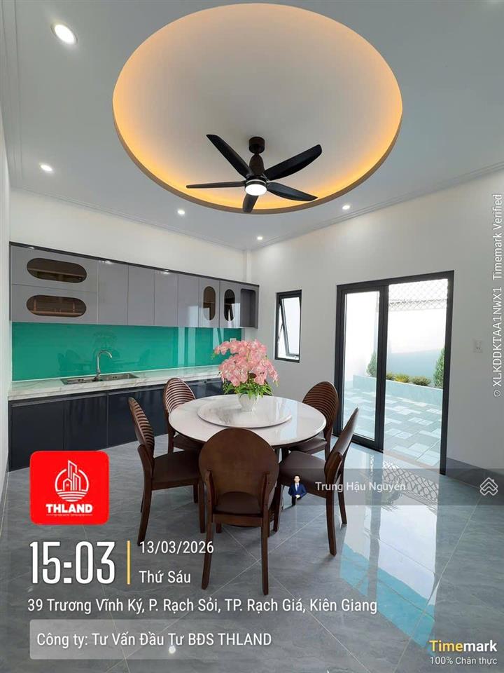 Nhà trương vĩnh ký vừa ở vừa kinh doanh  kế chợ rạch sỏi. lộ 5m, 5x29m, 2 sân, 2 wc, 3 phòng ngủ