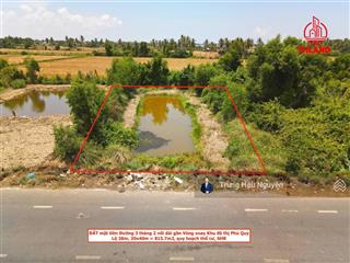 Đất mặt tiền đường 3 tháng 2 nối dài gần vòng xoay kđt phú quý, lộ 38m, 20x40m quy hoạch thổ cư shr