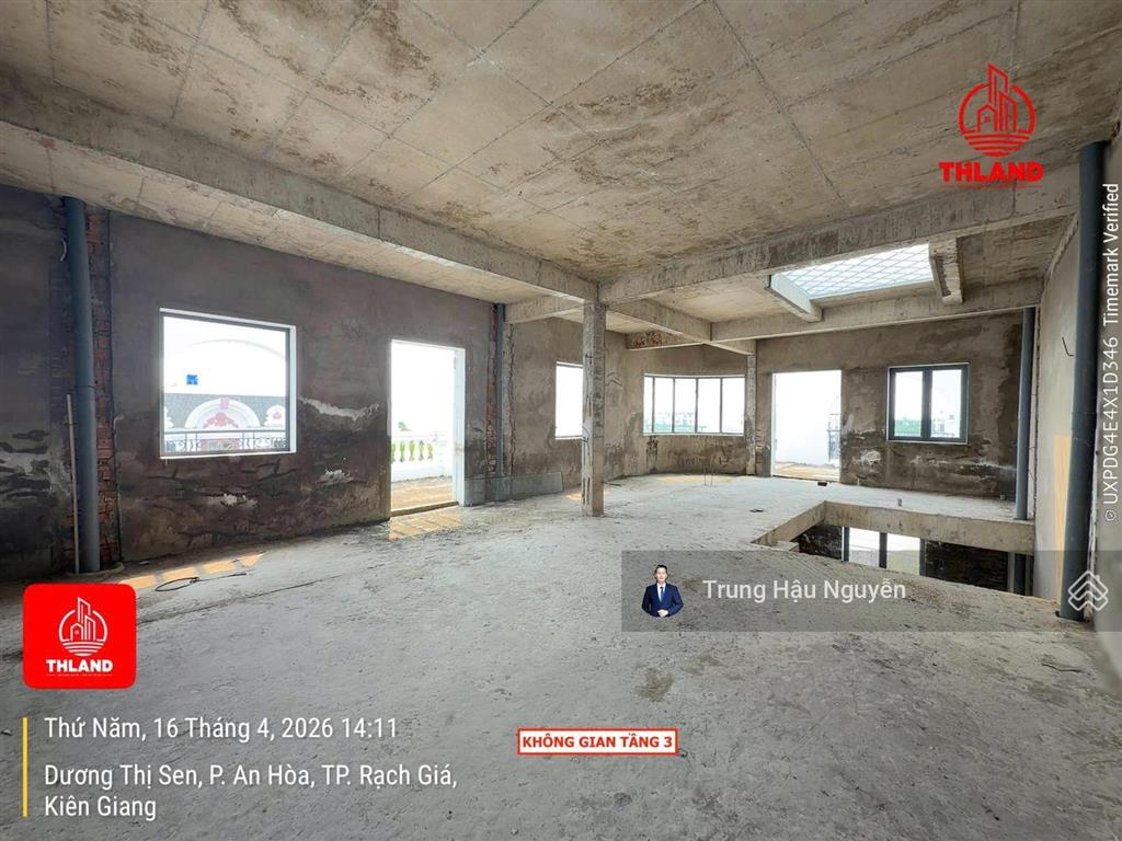 Shophouse góc 3 mặt tiền dương thị sen  đảo phú gia phú cường, lộ 22m, 14x24m, 4 tầng, nhà thô shr