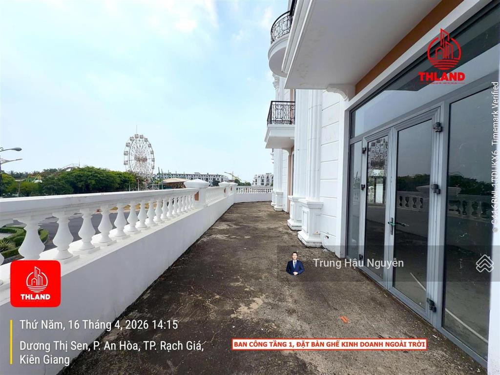 Shophouse góc 3 mặt tiền dương thị sen  đảo phú gia phú cường, lộ 22m, 14x24m, 4 tầng, nhà thô shr