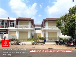 Biệt thự võ văn tần ngay trung tâm kđt phú cường, đầy đủ tiện ích. lộ 10m lề 4m, 16x27m, 2 tầng shr