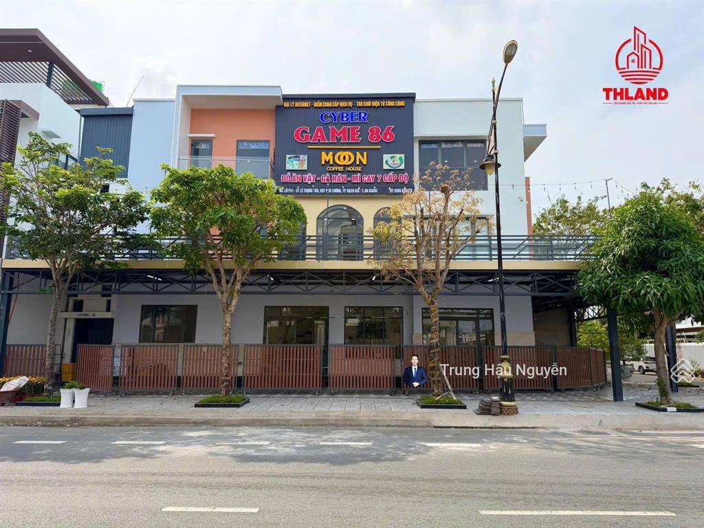 Shophouse góc 2 mặt tiên đảo phú gia phú cường, lộ 22m, 14x24m 3 tầng hoàn thiện, có nội thất mới