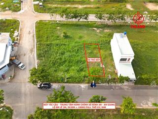 Đất khu dân cư tắc cậu gần chợ bách hoá  trung tâm hành chính bình an. lộ 8m lề 3m, 5x20m full thổ