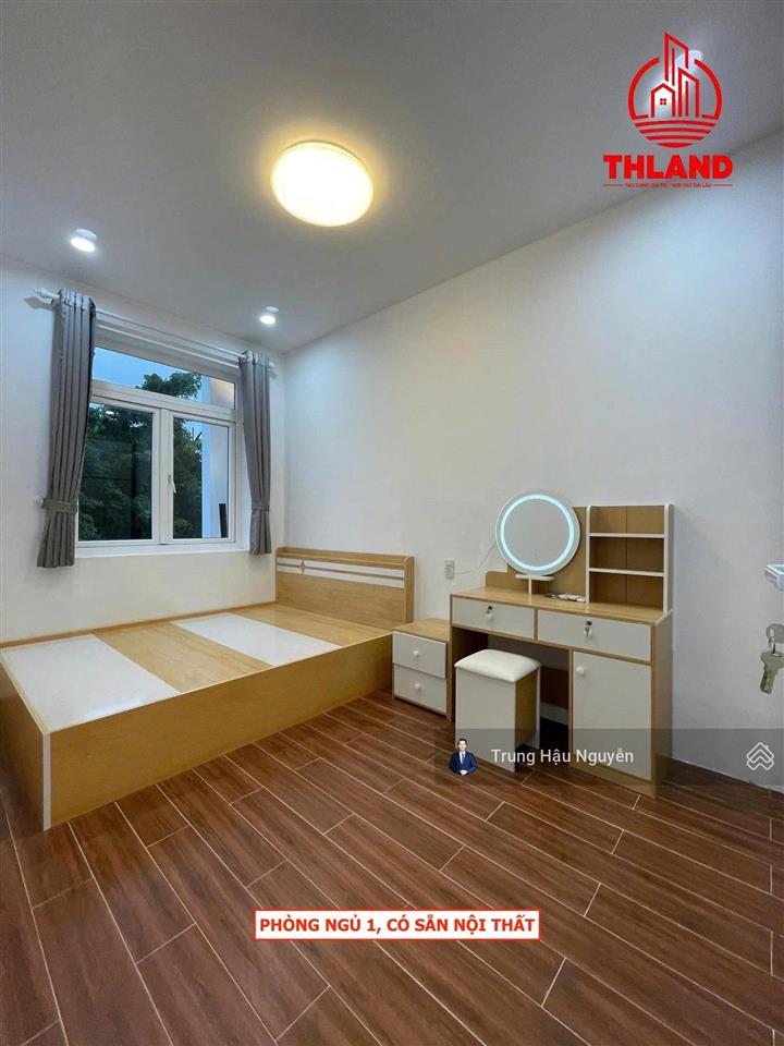 Nhà chu huy mân view công viên phú cường, lộ 6m lề 3m, 5x18m, 3 phòng ngủ 3 toilet, sổ hoàn công