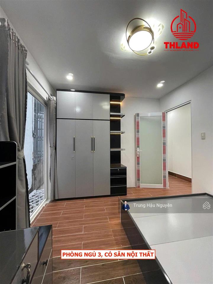 Nhà chu huy mân view công viên phú cường, lộ 6m lề 3m, 5x18m, 3 phòng ngủ 3 toilet, sổ hoàn công